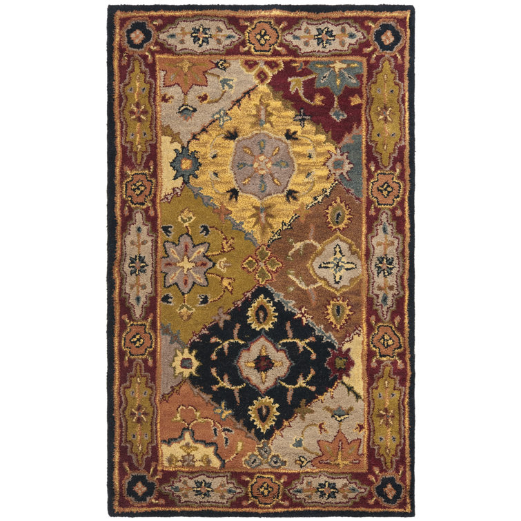Balthrop Hand Tufted Wool Oriental Rug