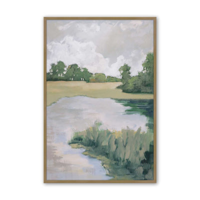 «Peaceful Riverside View II», impression