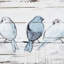 Décoration murale panneau de planche de bois peint à la main, gris récupéré avec bords blanchis, style, l 30 po x H 12 po P 1,5 po, par Summers Art, et blanc, flair, création de Summers