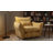 Oversized Chenille Accent Chair with Lumbar Pillow, Wide Armrests and Deep Seat 7 Inch High Density Foam for Living Room Bedroom, 350 lbs, Brown Single Sofa Armchair-112085977