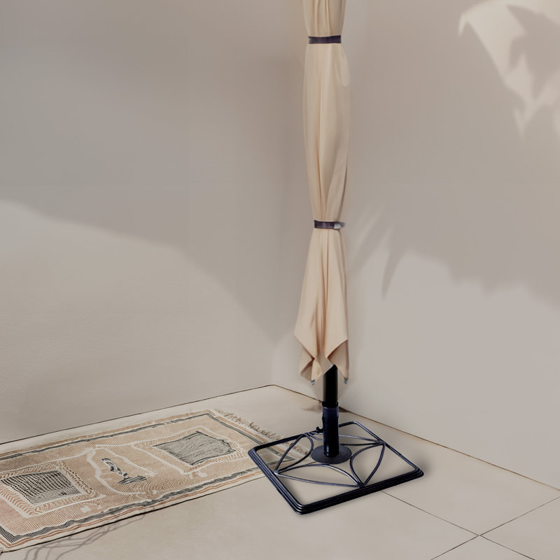 Brandelynn Iron Free Standing Umbrella Base