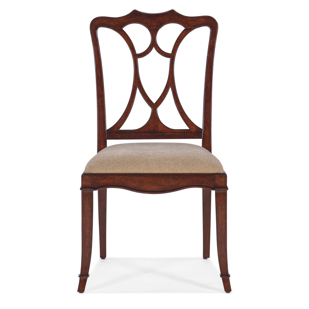 Charleston Splat Back Side Chair Dining Chair (Set of 2) Hooker Furniture Frame