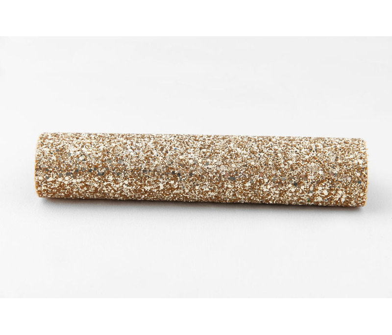 Papier peint doré à paillettes de 55 po de large - vendu à la verge d'or, Sand