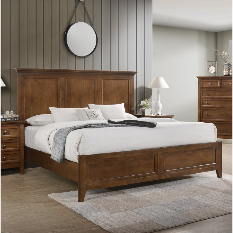Jacon Complete Standard Bed, Brown, King