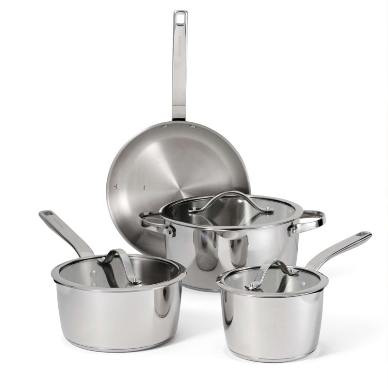 Tramontina 4 Pcs. Tempo Stainless Steel Cookware Set