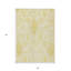 Tapis ivoire marocain d'intérieur et d'extérieur lavable 5 pi x 8 pi
