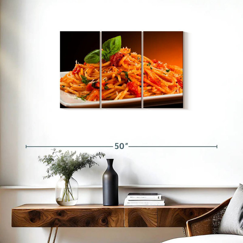 Gourmet Tomato Pasta, 20" H x 33" W