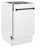 Autograph Edition 18" 51 dBA Built-In Button Control Dishwasher