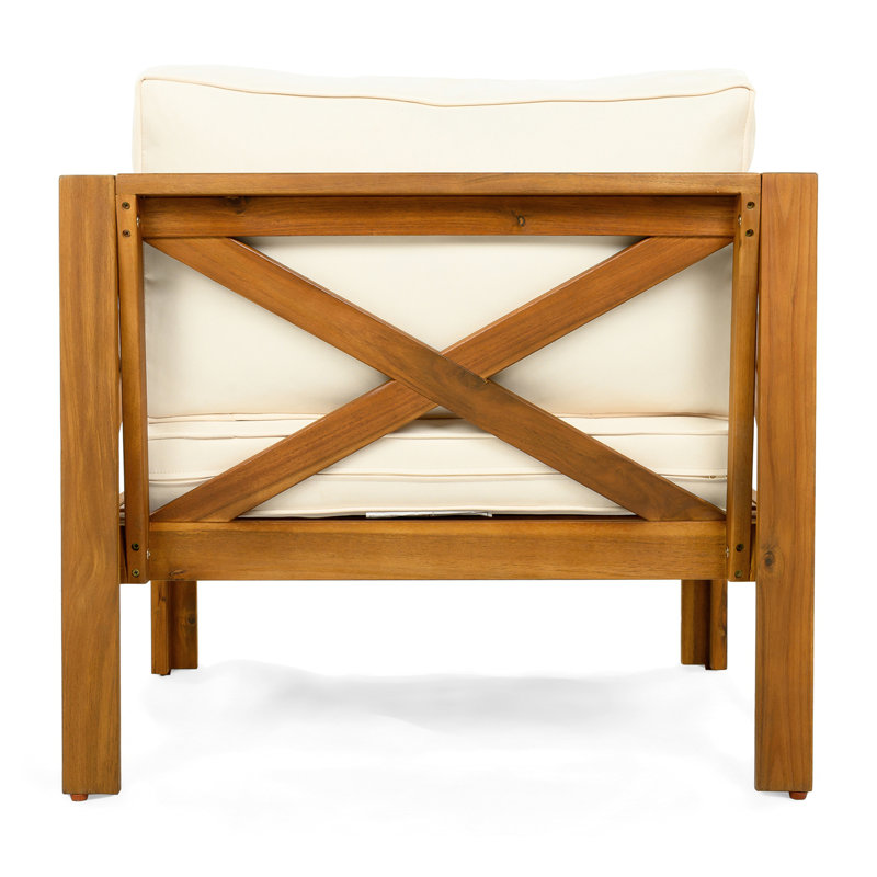 Ensemble de conversation 3 pièces pour patio, Beige