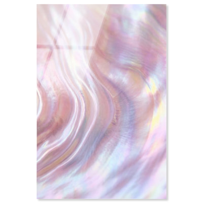 Iridescent Wave Print by Oliver Gal