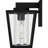 Mistretta 1-Light Matte Black Outdoor Wall Lantern-1252438636
