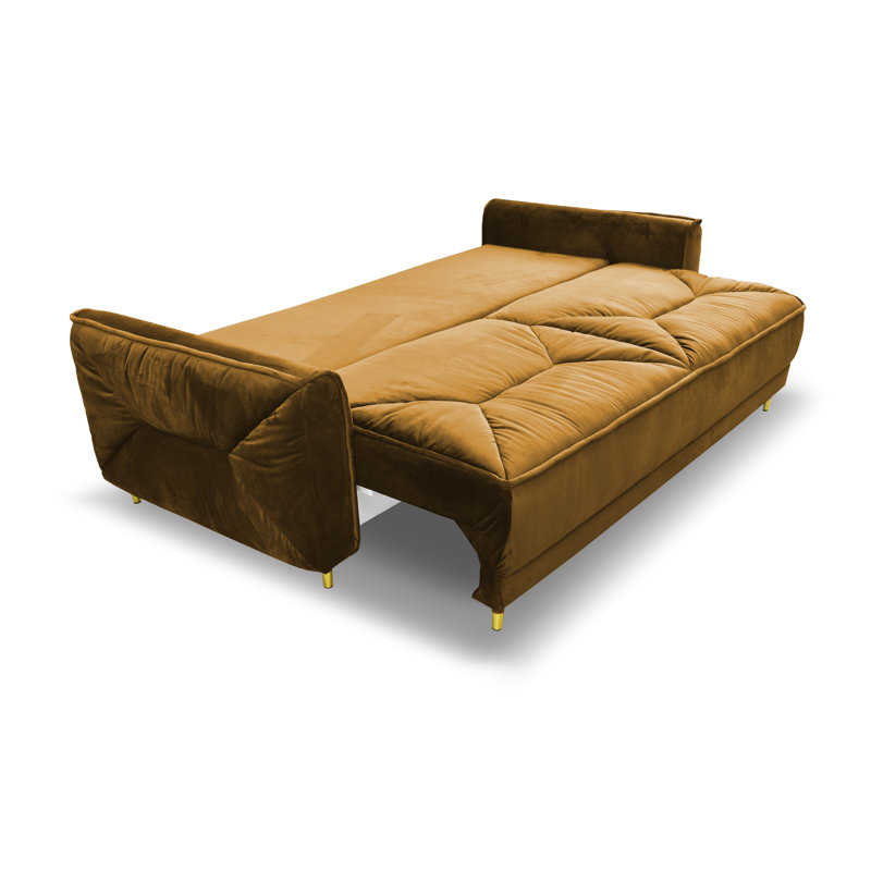 Alixandra 3 Seater Sofa & Chaise, Orange