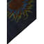 Tapis carré bleu marine Pineland 7 pi 7 po x 7 pi 7 po