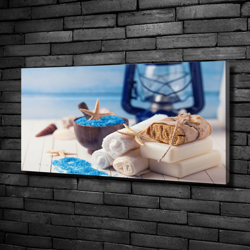 Wellness - Wrapped Canvas Print, 50cm H x 100cm W