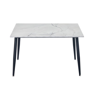Chantle Metal Base Dining Table