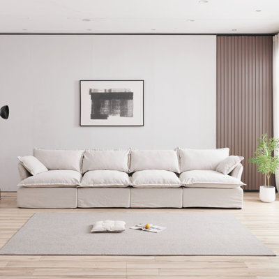 Canapé modulaire 148,8 po