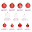Boule de Noël décorative boule de Noël 108 pièces-252105511