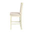 Chaise de comptoir en bois Josiha (ensemble de 4), beige-120786095-120785732