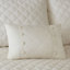 Ensemble de courtepointe moderne et contemporaine en coton de quatre articles Breanna-26712312-26712310