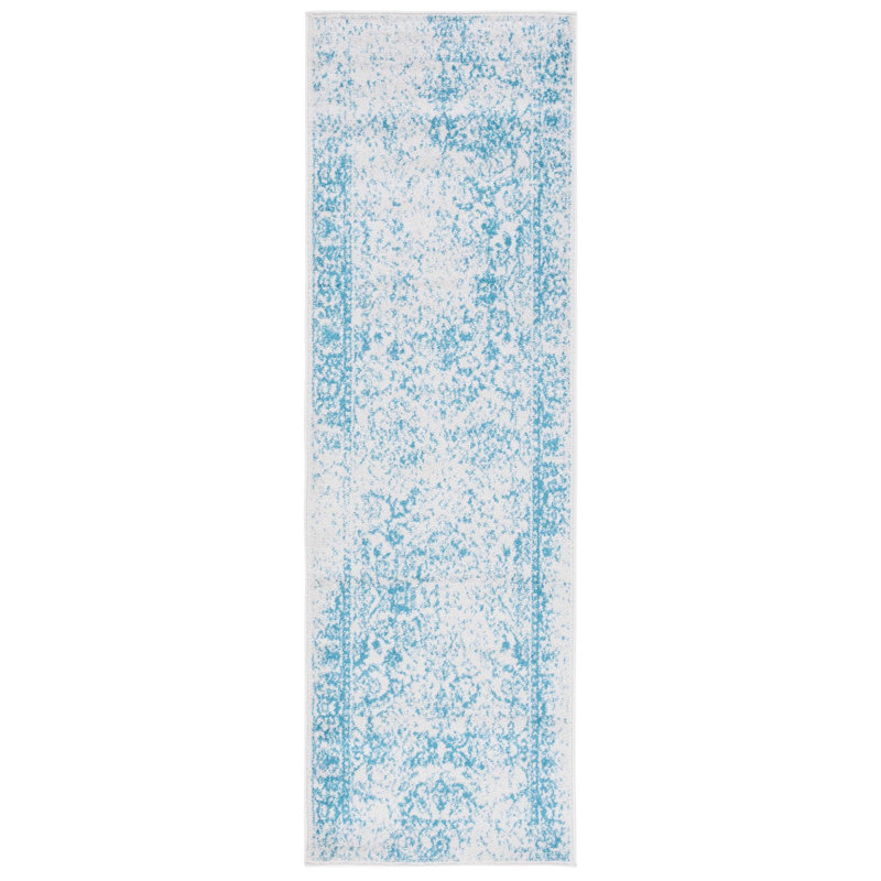 Olius Performance Floral Rug, Runner 2'6" x 8'