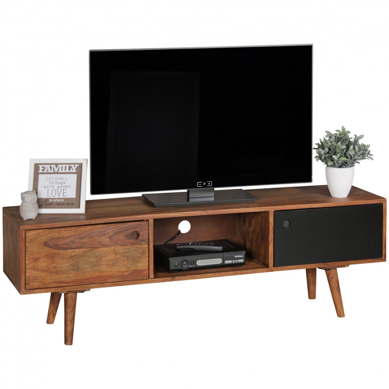 Uecker TV Stand for TVs up to 65", Black