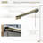 Retractable Awning, Patio Awnings, Sunshade Shelter W/ Manual Crank Handle, UV & Water-Resistant Fabric And Aluminum Frame For Deck, Balcony, Yard-112604863-112604867