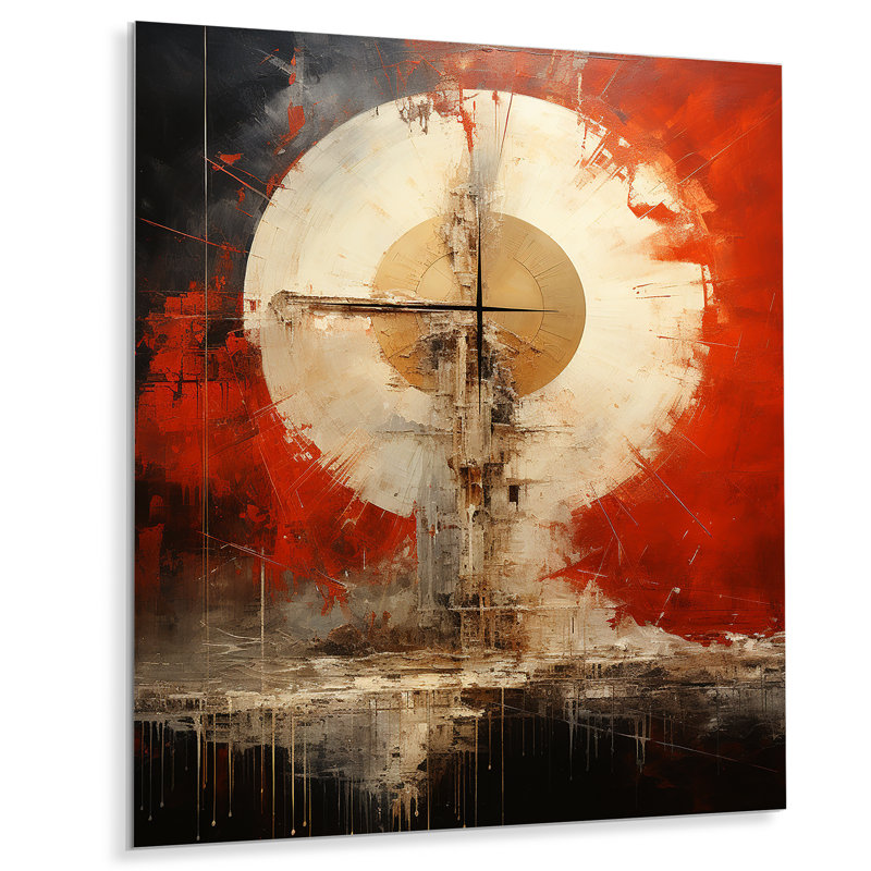 - Impression murale en métal Christianity, H 20 po x l 12 po x P 1 po