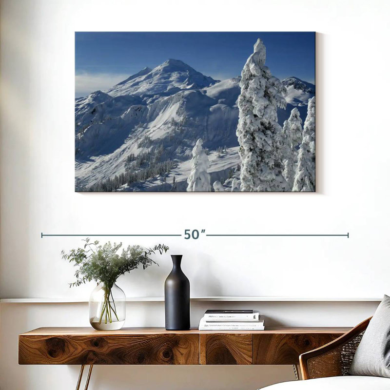Alvord Snowy Mount Baker, 26" H x 39" W