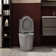 Modern One Piece Toilet,Elongated Toilet Power Dual Flush 1.1/1.6 GPF,Comfortable Seat ADA Height