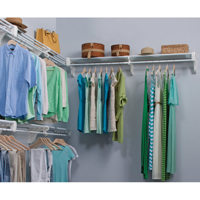Saffo 73'' Closet System, White