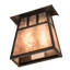 2 - Light Flush Mounted Sconce
