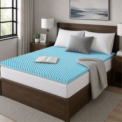Surmatelas, hypoallergénique réversible toutes saisons, 1,5 po