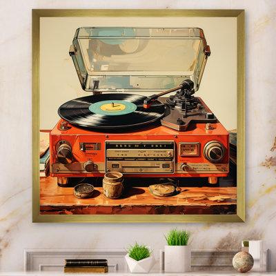" Vintage Vinyl Player "
