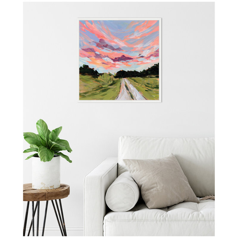 «Illinois» par Emily Kenney, reproduction d'art sur toile encadrée