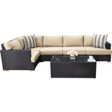 Salina Outdoor 6 - Piece Conversation Set