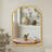 Modern Rounded Corner Rectangle Bathroom Vanity Mirror for Over Sink Framed French Cleat Mounted Wall Mirror-55255407-57368438-62790984