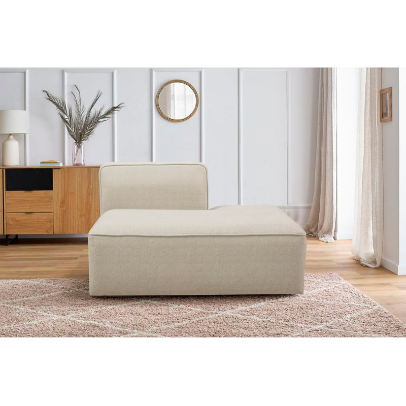 Allinson Upholstered Accent Chair, Cream
