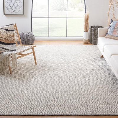 Zahid Hand Woven Geometric Rug