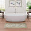 Élégant tapis de bain touffeté en coton - idéal pour toute salle de bain-1350146967