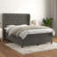 Himmel Upholstered Bed with Mattress-934639393-934639392