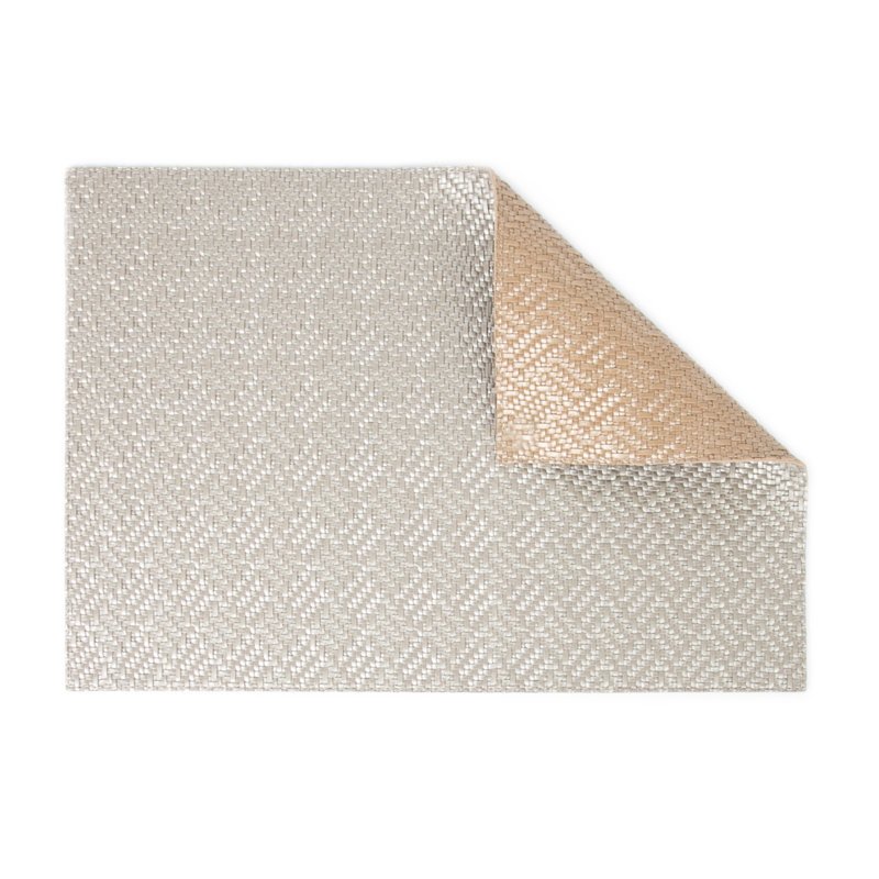 Rectangle Placemats, Honey Oat/Silver Gray