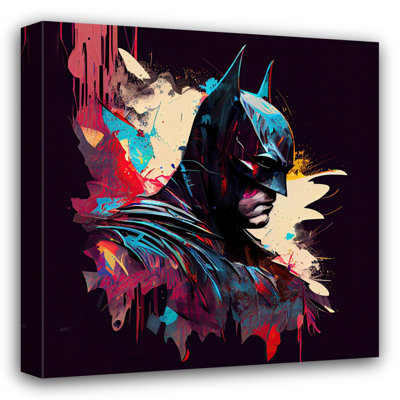 Gothams Hero I by Maki - Wrapped Canvas Print