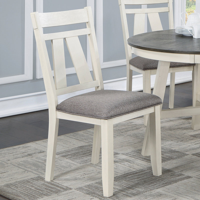 Ensemble de 2 chaises de salle à manger avec siège rembourré