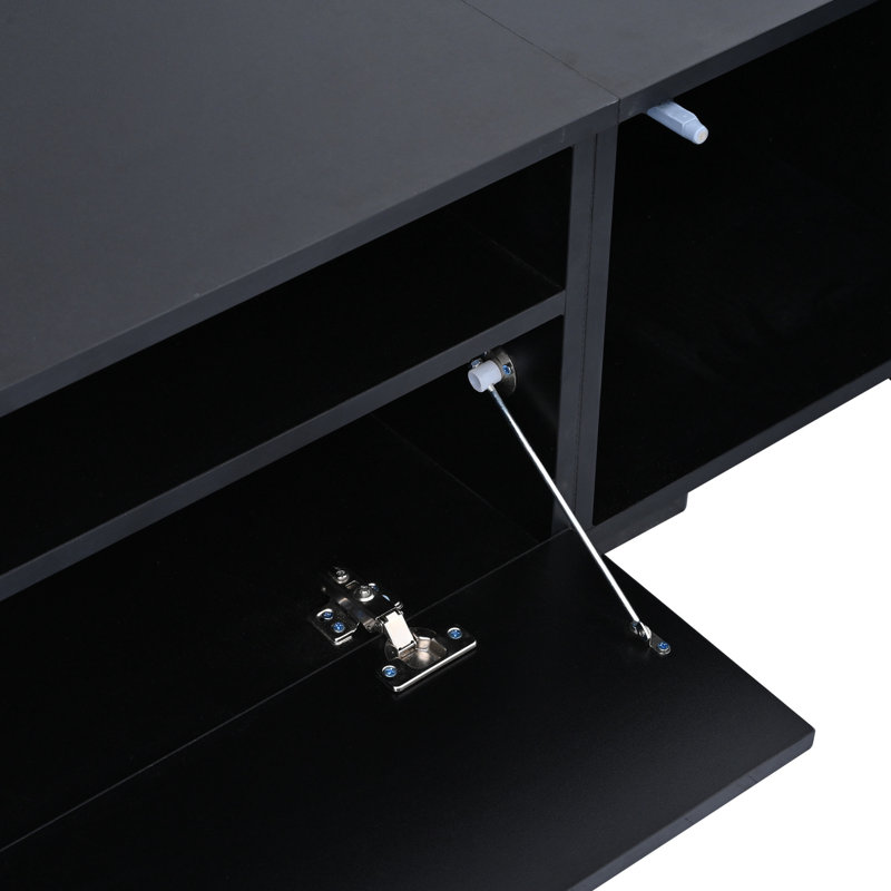 Delozier Console Table,sofa table,foyer table, Black