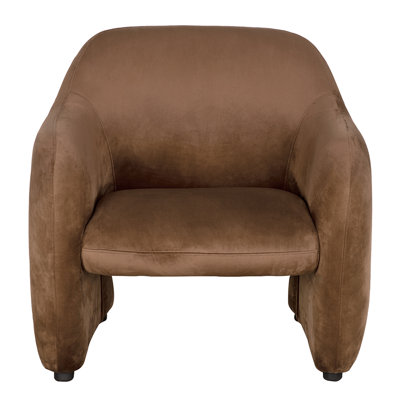 Marx Chair, Brown Velvet