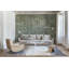 Free Your Soul Wool Striped Area Rug in White/Gray-67144657