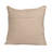 Cotton Blend Velvet Printed Pillow With Flowers And Mini Pom Pom Trim