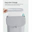 9 Litre Touch Top Kitchen Trash Can-4740055