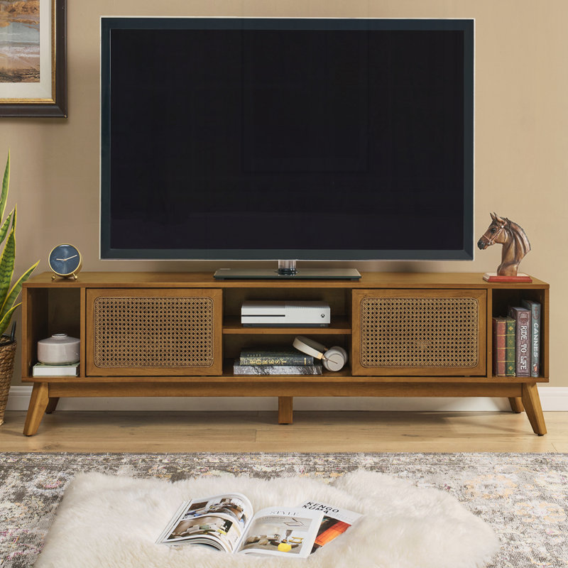 Meuble télé moderne pour le salon, Noyer clair