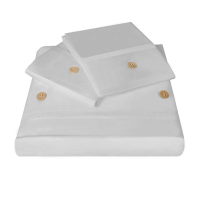 100% Organic Cotton 3 Piece Duvet Cover Set